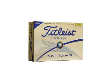 titleist nxt tour s golf balls yellow