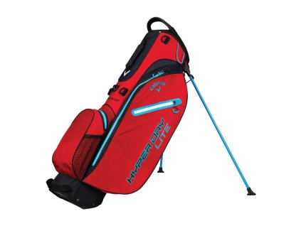 CALLAWAY Hyper Dry Lite stand bag červeno-tyrkysový