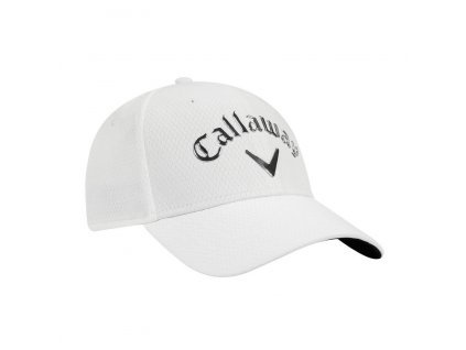 CALLAWAY pánská čepice Liquid Metal bílo-stříbrná