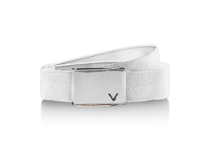 CALLAWAY pánský pásek Chev Belt tmavě bílý