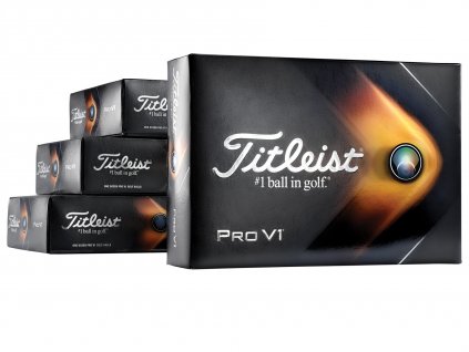 Titleist Pro V1 golfové míčky bílé 36ks + 12 ks zdarma + Potisk ZDARMA