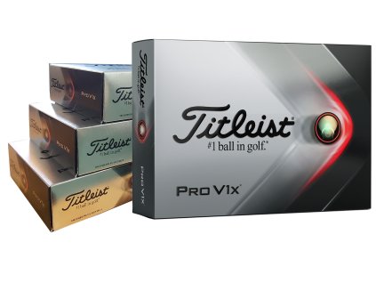 Titleist Pro V1X golfové míčky bílé 36ks + 12 ks zdarma + Potisk ZDARMA