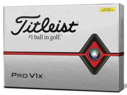 0008224 titleist pro v1x yellow golf balls 2019 600