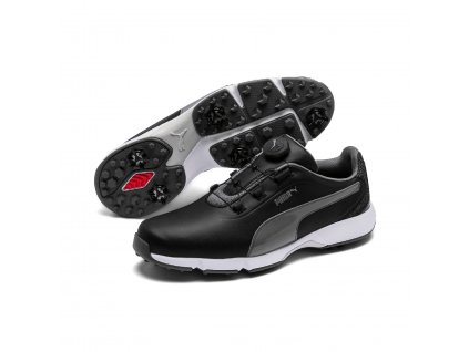 PUMA Drive Fusion Disc pánské golfové boty černé