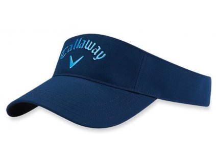 CALLAWAY golfový kšilt Liquid Metal Visor modrý