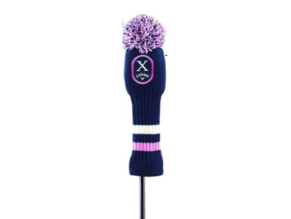 callaway damske uptown pom pom driver headcover modra ruzova