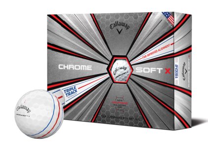callaway chrome soft x triple track 12 ball box 2019 with ball web