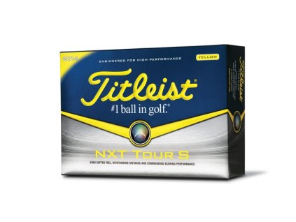 TITLEIST golfové míčky NXT Tour S 2014 (12 ks) žluté