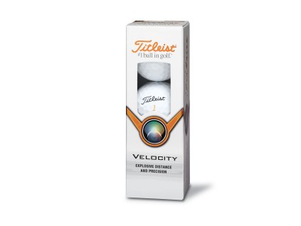 TITLEIST golfové míčky Velocity (3 ks)