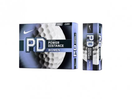 NIKE PD8 Power Distance dámské golfové míčky (3 ks)
