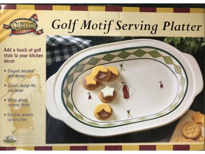 Servírovací miska golfový motiv