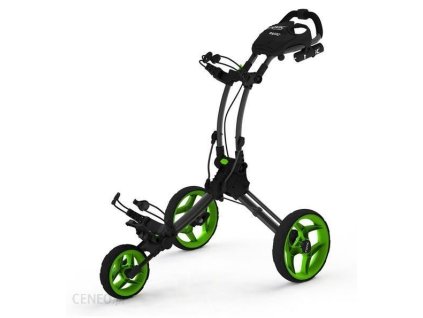 i clicgear rovic rv1c wozek golfowy 3 kolowy szary zielony kolka gcg430400