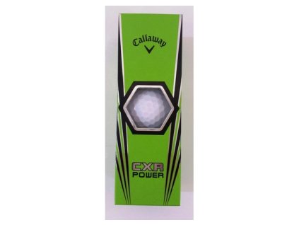 CALLAWAY golfové míčky CXR POWER (3 ks)