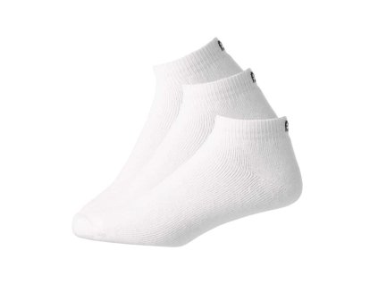 FOOTJOY ponožky Comfort Sport bílé balení 3 ks
