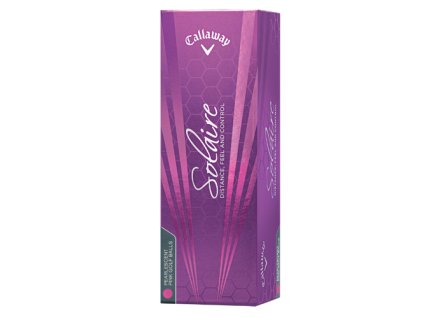CALLAWAY dámské golfové míčky Solaire růžové (3 ks)
