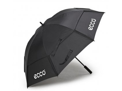 ECCO deštník 62" Double Canopy černý + Malé balení týček 10 ks
