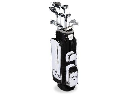 CALLAWAY dámský plný set Solaire 16 černo-bílý + Golfová pravidla