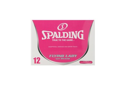 SPALDING Flying Lady Soft Distance dámské golfové míčky (12 ks)