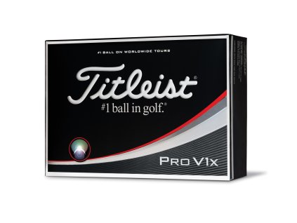 TITLEIST Pro V1x golfové míčky (12 ks) + Malé balení týček 10 ks