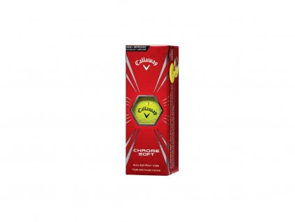 callaway chrome soft 16 golfove micky zlute 3 ks