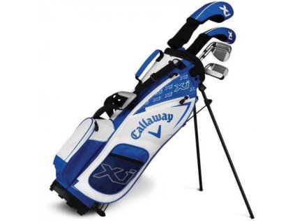 callaway dětský set xj 2 junior set bilo modrý
