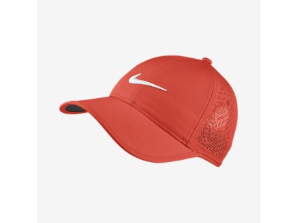 NIKE dámská kšiltovka Perf Cup červená zepředu