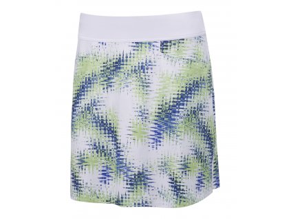 CALLAWAY dámská sukně Starburst bílo-modro-zelená