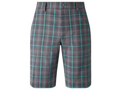 CALLAWAY kraťasy Plaid Printed Short šedo-zelené (Velikost oblečení 38)
