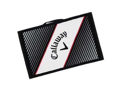 CALLAWAY ručník Cart černo-bílý
