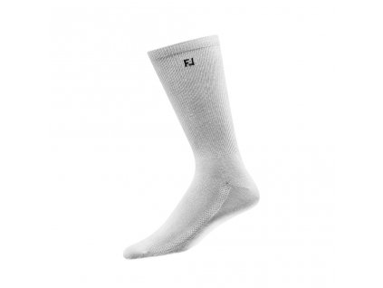 FOOTJOY pánské golfové ponožky ProDry Lightweight Crew bílé