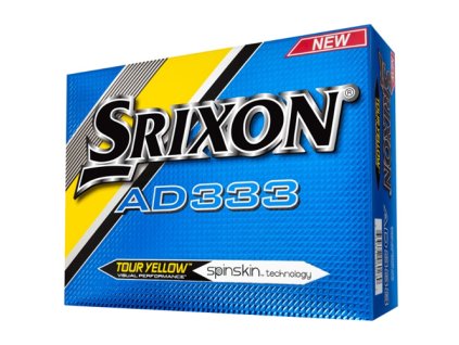 SRIXON golfové míčky AD333 žluté - 12 ks