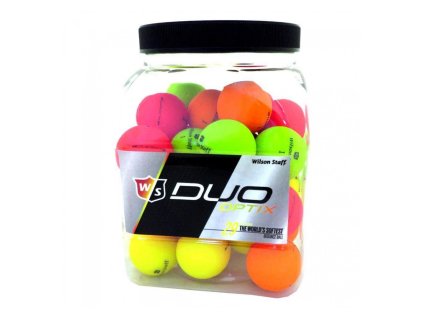 WILSON Duo Soft+ 36ks ve sklenici mix barev