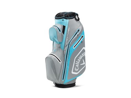 Callaway Chev Dry 14 cart bag šedo-modrý