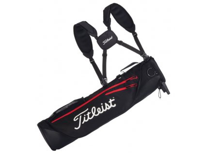 TITLEIST Premium Carry bag černo červený