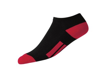 FOOTJOY dětské golfové ponožky ProDry Low Cut černo-červené