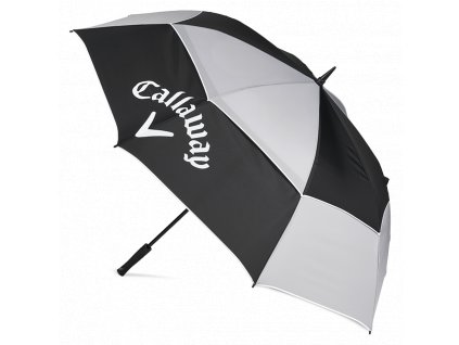 CALLAWAY Tour Authentic deštník double canopy 68" černo-šedo-bílý