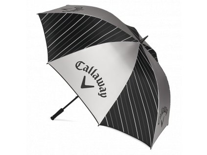 CALLAWAY UV deštník single canopy 64" černo-šedo-bílý