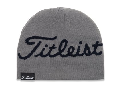 2019 Lifestyle Beanie Grey Navy Script TH9WEALB P06