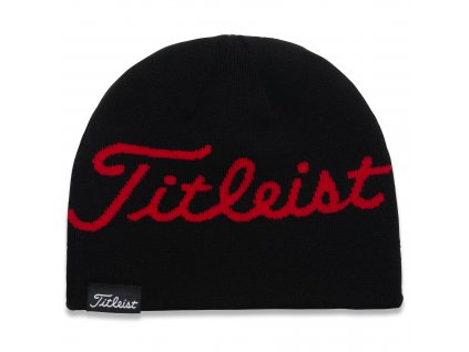 2019 Lifestyle Beanie Black Red Script TH9WEALB P06