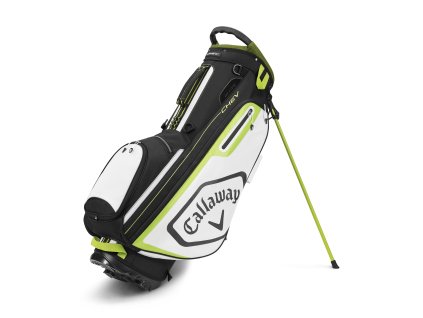 CALLAWAY Chev stand bag černo-bílo-žlutý
