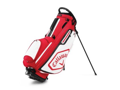 CALLAWAY Chev stand bag červeno-bílý