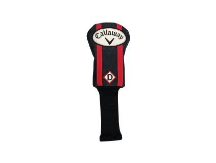CALLAWAY Vintage headcover na driver černo-červený