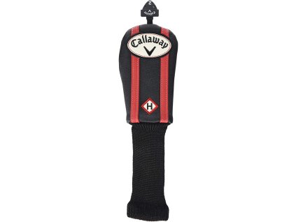 CALLAWAY Vintage headcover na hybrid černo červený