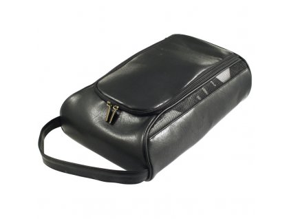 MASTERS Leatherette Shoe Bag černý