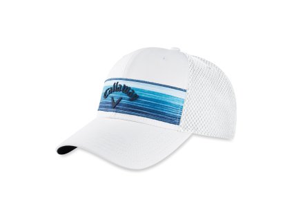 5220146 HW CG STRIPE MESH ADJ WHITE NAVY BLUE LEFT 20