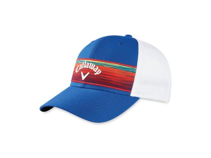 5220148 HW CG STRIPE MESH ADJ ROYAL WHITE RED LEFT 20