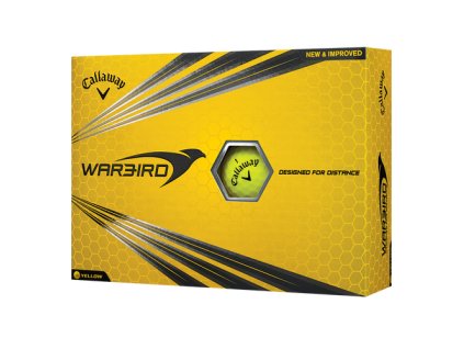 CALLAWAY golfové míčky Warbird 17 žluté (12 ks)