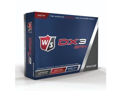 WILSON golfové míčky DX3 Spin (12 ks)