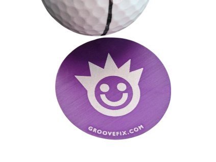 GrooveFix markovátko - smajlík fialový
