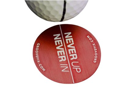 GrooveFix markovátko - Never Up červené